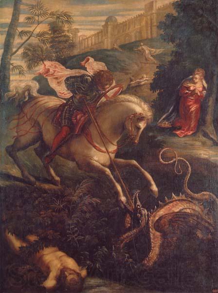 Jacopo Tintoretto St.George and the Dragon